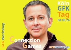 KÖLN (GFK TAG): Verbindungs–Spiele (Connection–Games) im September mit Kris Klett